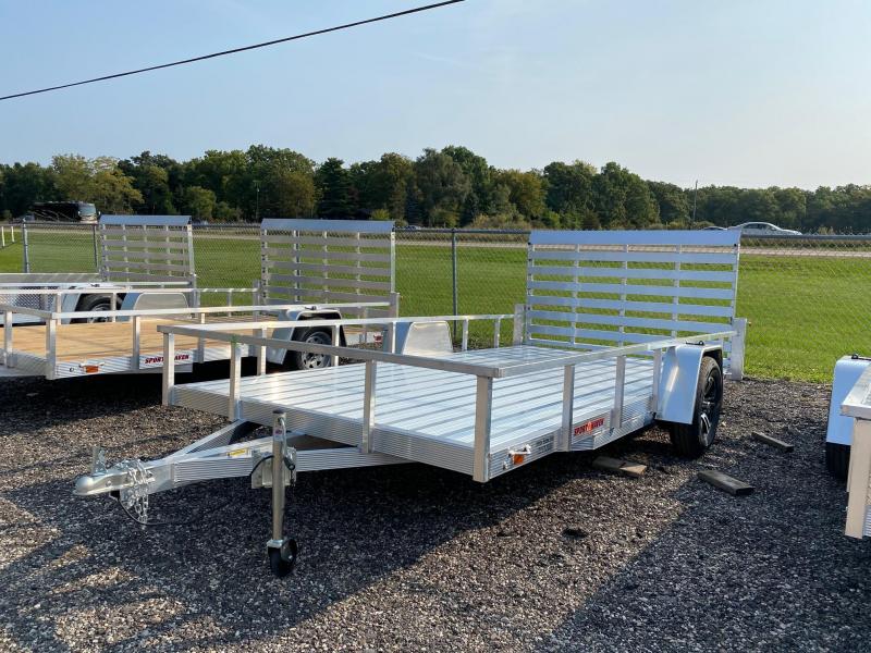 2021 Sport Haven 7x14 Deluxe Aluminum Utility Trailer Fenton and