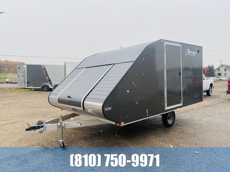 2023 Triton Trailers TC128 2Place Snowmobile Trailer Fenton and