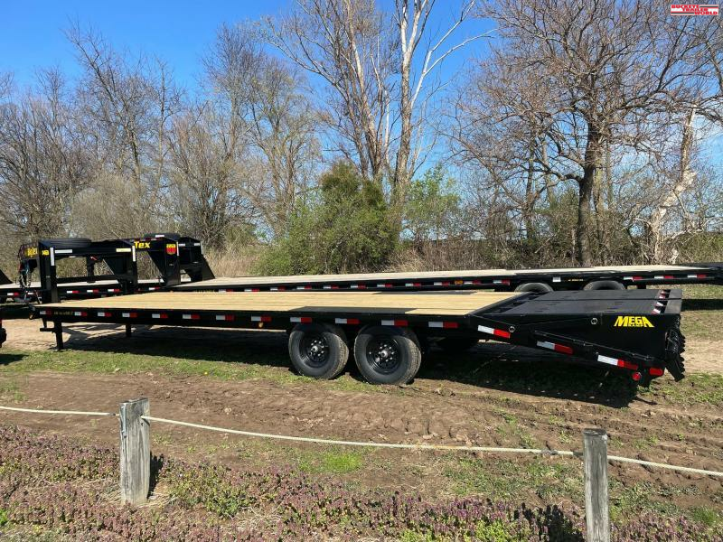 2023 Big Tex Trailers 14GN25BK+5MR Flatbed Trailer Buckeye Trailer