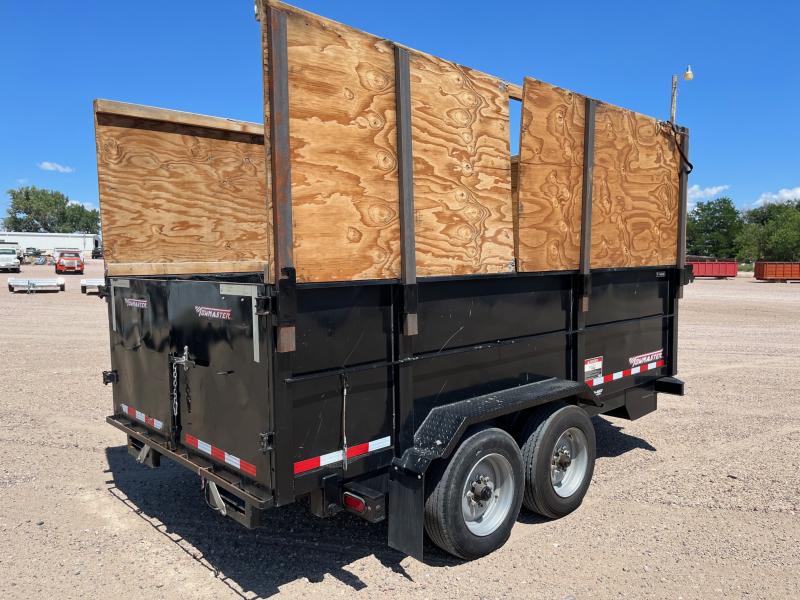 2018 Towmaster Trailers T14 HD 14' Dump Trailer Bunkhouse Trailer Sales Scottsbluff, NE