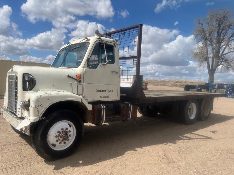 1963 International LOADSTAR 20' Flatbed Truck Bunkhouse Trailer Sales