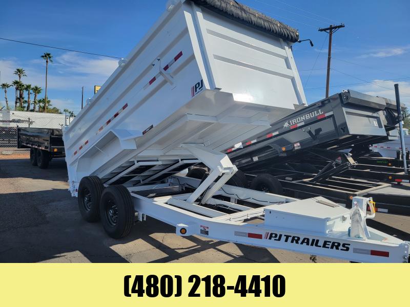2024 PJ Trailers 7x14 Highside Dump Dump Trailer Flatbed, Dump
