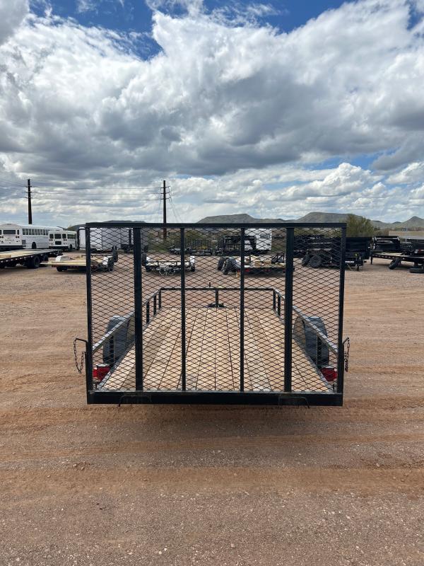 2023 Workhorse Trailers 6'X12' Single Axle Utility Trailer Flatbed
