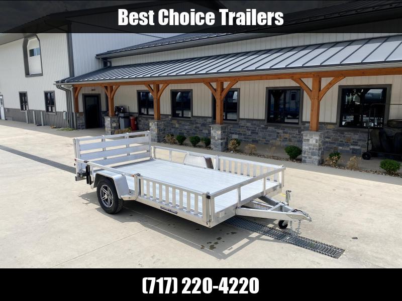 New Sure Trac 7x12' Aluminum Tube Top ATV Utility Landscape Trailer