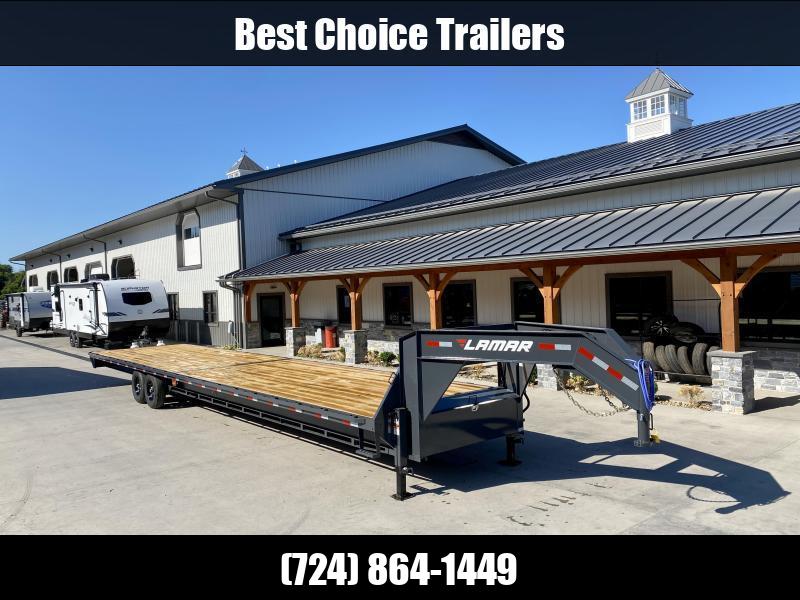 2023 Lamar 102x40' Gooseneck Deckover Trailer 14000 GVW * 14PLY TIRES