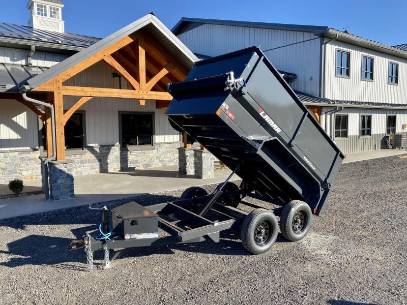 2021 Lamar 5x10' High Side Dump Trailer 7000 GVW * 2' SIDE EXTENSIONS