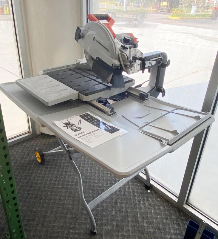 Diamondback 10" Tile Table Saw With Stand JBT Power Mowers, Power