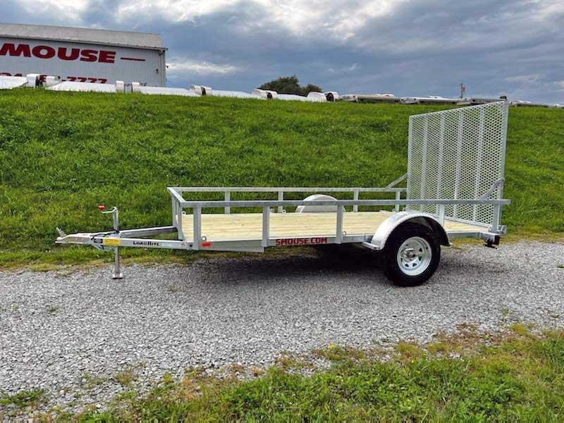 NEW 2024 Load Rite 6.5' x 12' GALVANIZED Utility Trailer w/ Spring