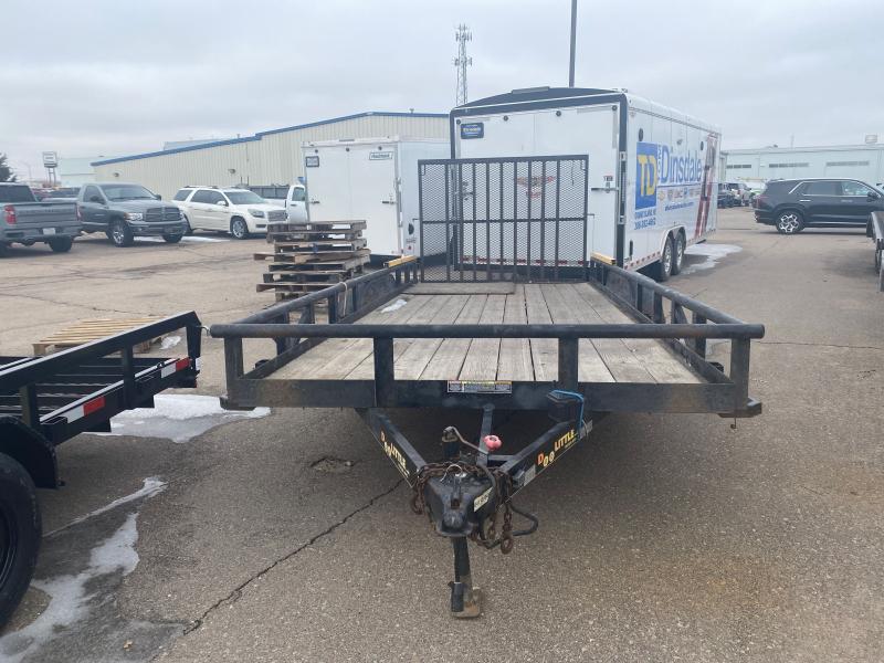 2016 Doolittle 83" x 18' Rail Side Utility Trailer Trailers for Sale