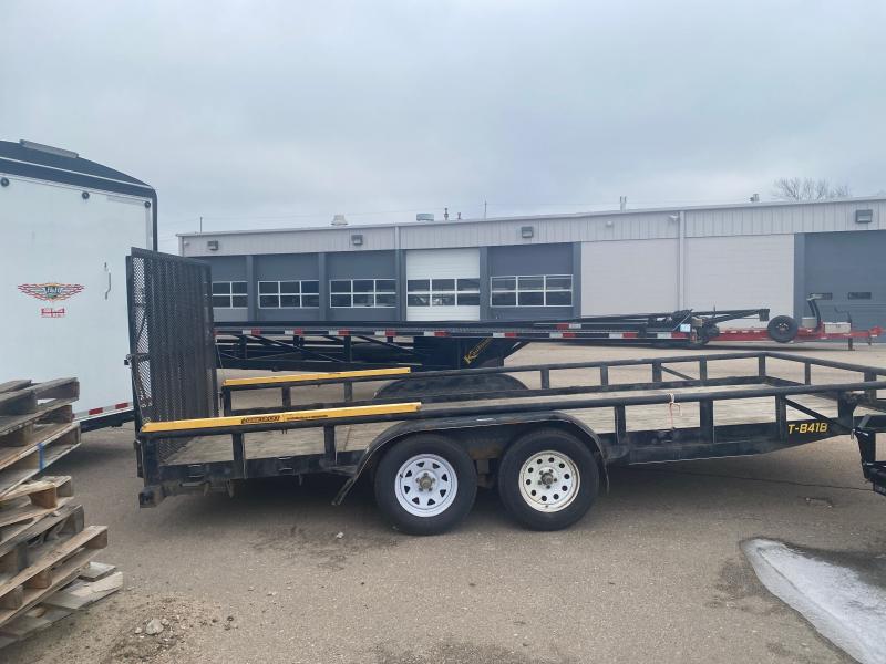 2016 Doolittle 83" x 18' Rail Side Utility Trailer Trailers for Sale