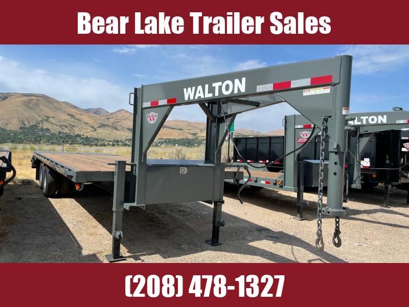 2022 Walton GB2025 Flatbed Trailer New and used trailers sales Idaho