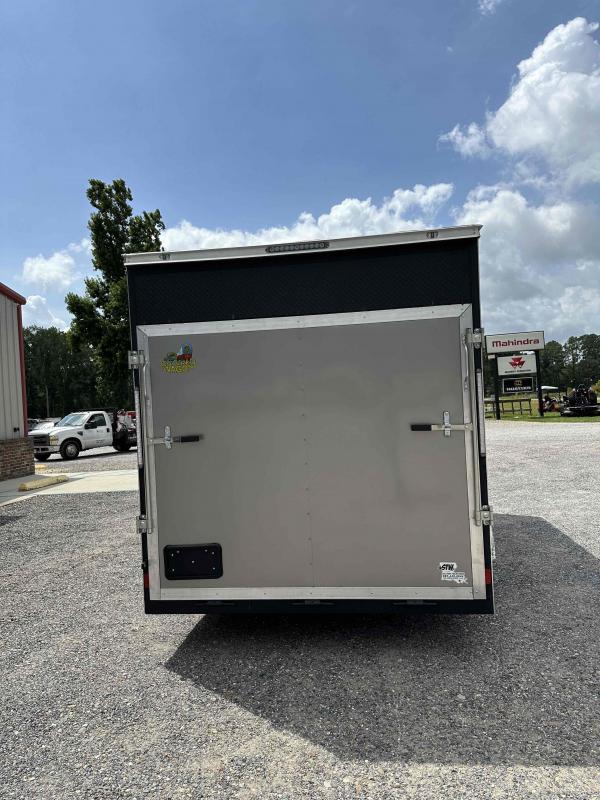 2023 Covered Wagon Trailers 7' Tandem Axle Cargo / Enclosed Trailer