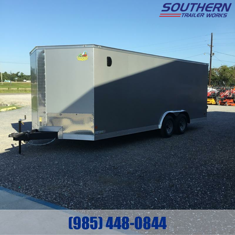 2023 Covered Wagon Trailers 8.5x20 Tandem Axle Cargo / Enclosed Trailer