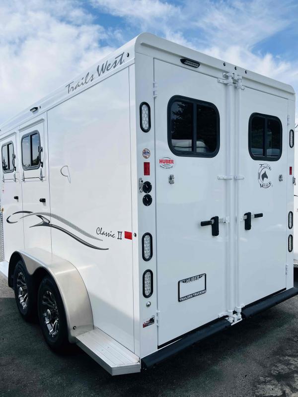 2023 Trails West Classic II 2 Horse Horse Trailer Trailers For Sale