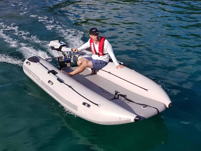 Takacat T340 LX Inflatable Catamaran Raft Boats for Sale at BE Marine