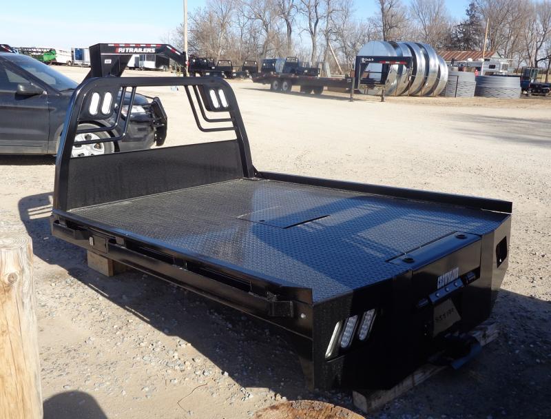 2023 Crownline (Hay Beds) Spike Bed Single Wheel Truck Bed Sunflower