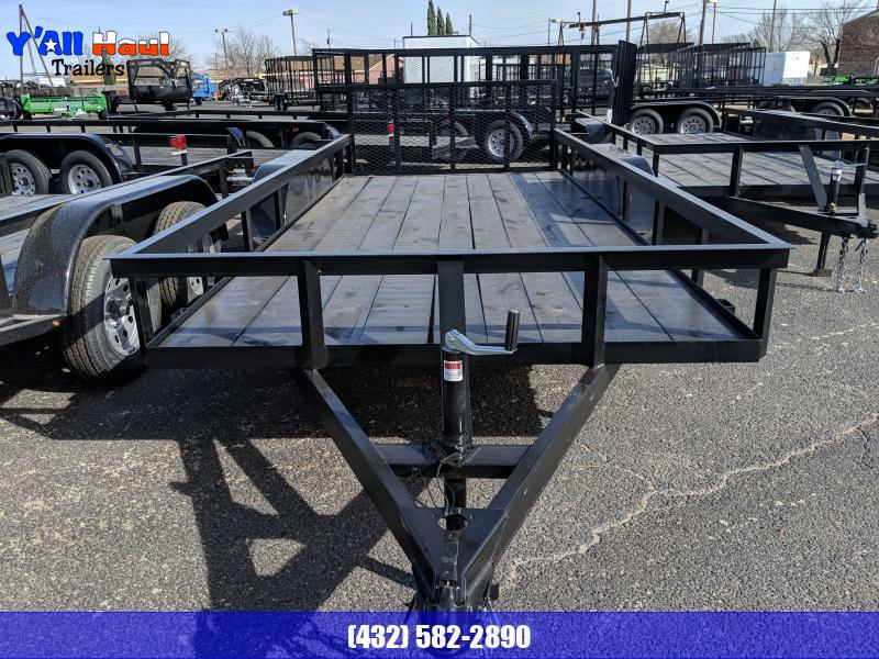 C&M 82X14 Tandem Dovetail Gate Trailers in Midland Odessa TX Y'All
