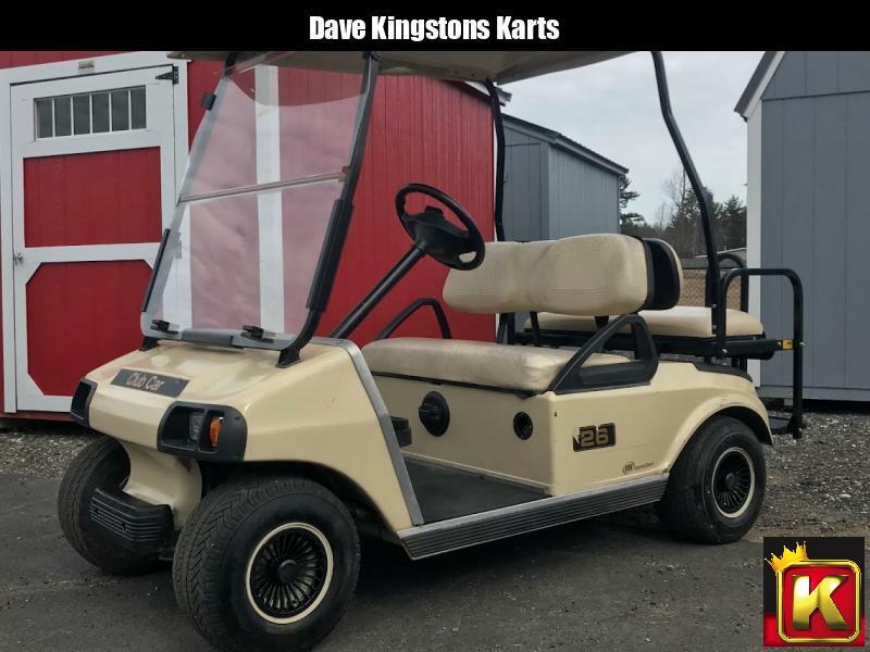 Fall Clearance! Club Car DS 48V 4 pass golf car Dave Kingston's Karts