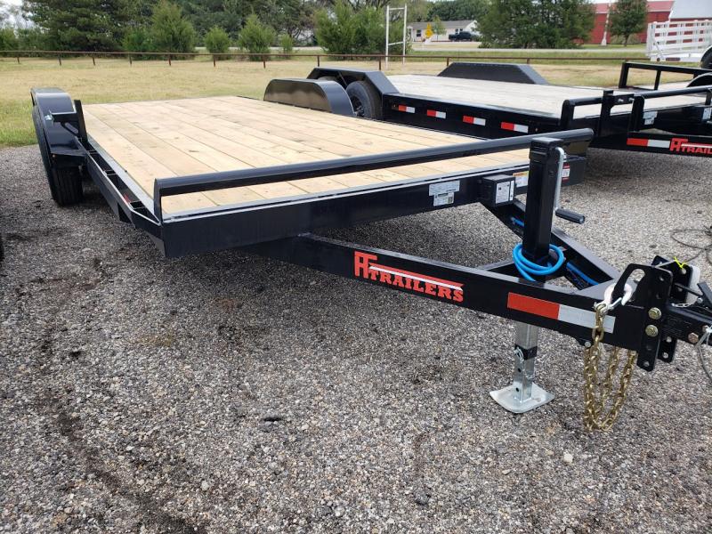 2024 HT Trailers 83" x 18' + 2' Heavy Duty Car Hauler Horsch Trailer