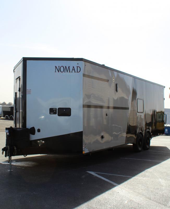 Enclosed Trailer with Living Quarters 2023 28' Nomad Sleeps 6