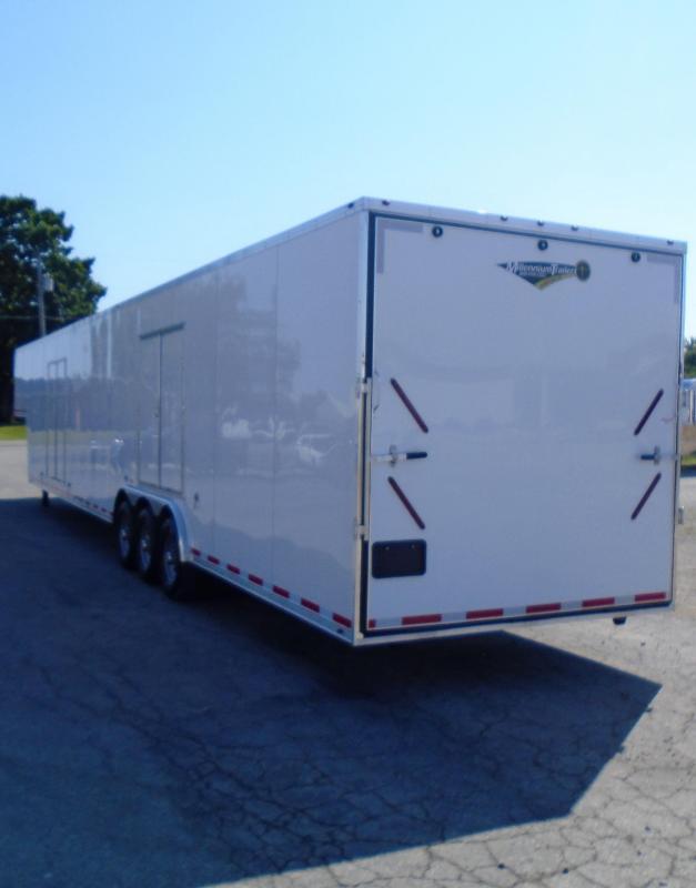 Enclosed Gooseneck Trailer For Sale 48' 2024 EZ Loading Car