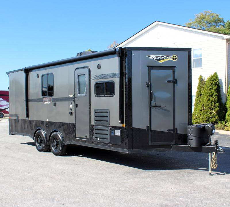 Enclosed Trailer with Living Quarters 2024 22' Nomad Sleeps 6