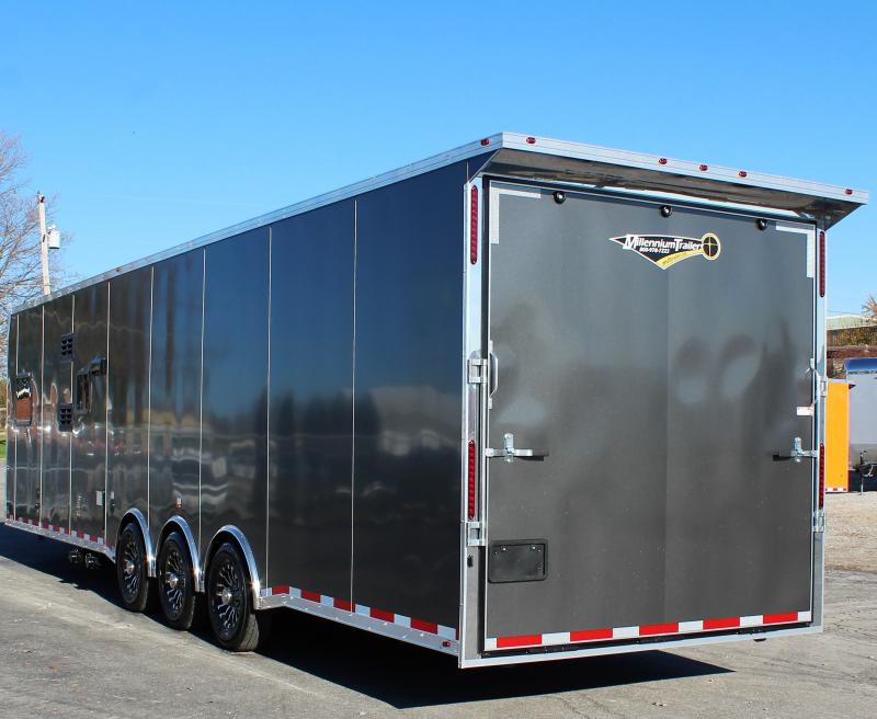 Enclosed Trailer with Living Quarters New 14' LQ Layout 2024 34' w/Full