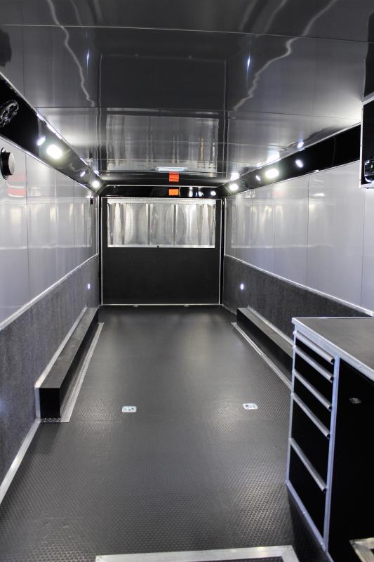 Enclosed Car Trailer *Full Bathroom* 2024 34' Edge LOADED! 7998