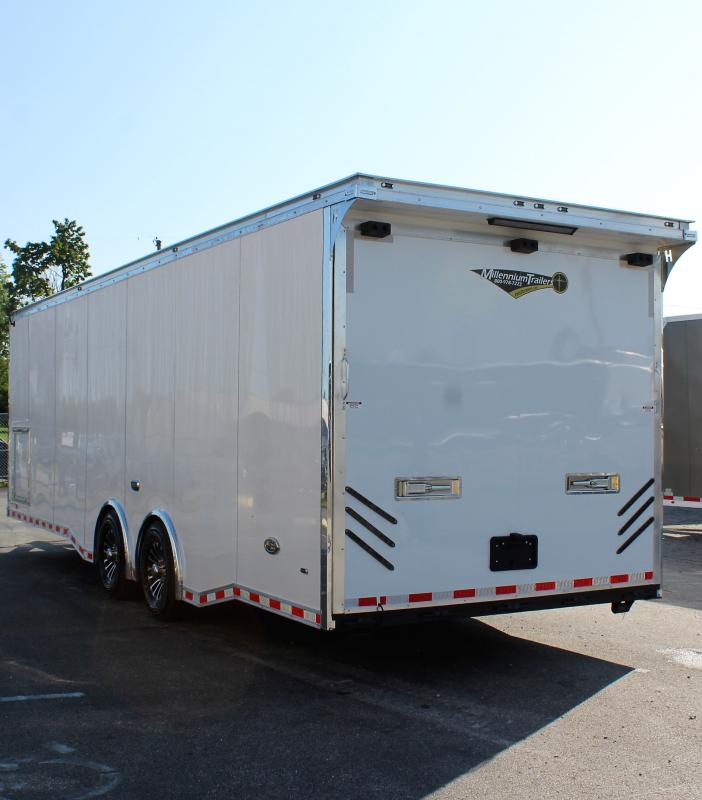Enclosed Car Trailer Loaded 2024 28' w/BurnOut Package 6841