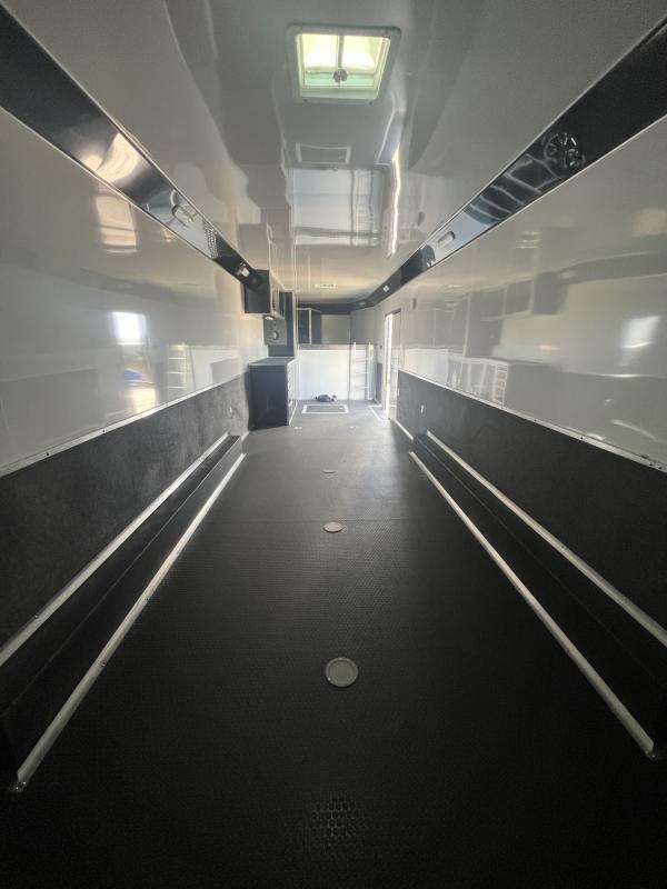 Enclosed Gooseneck Trailer For Sale 2023 40' Edge Car Hauler 0472