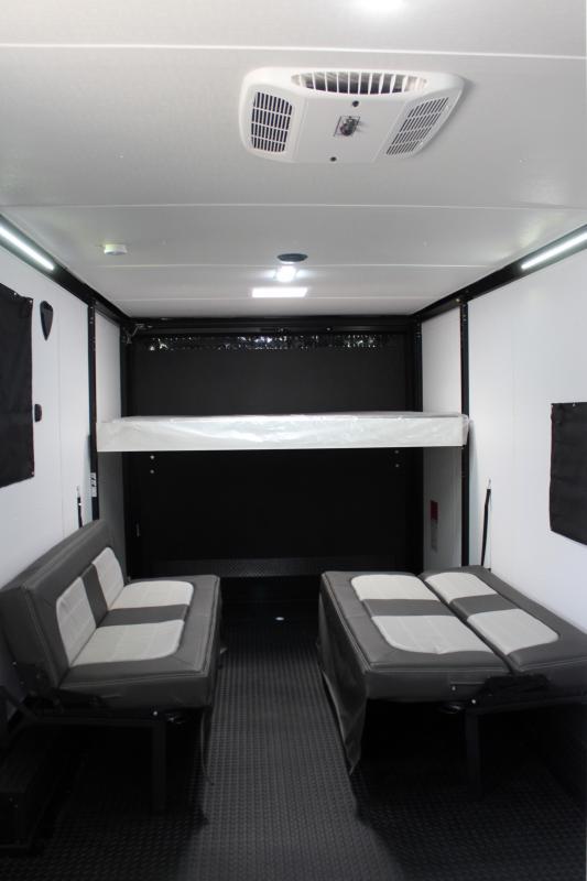 Enclosed Trailer Toy Hauler w/Living Quarters 2024 24' Nomad Sleeps 6