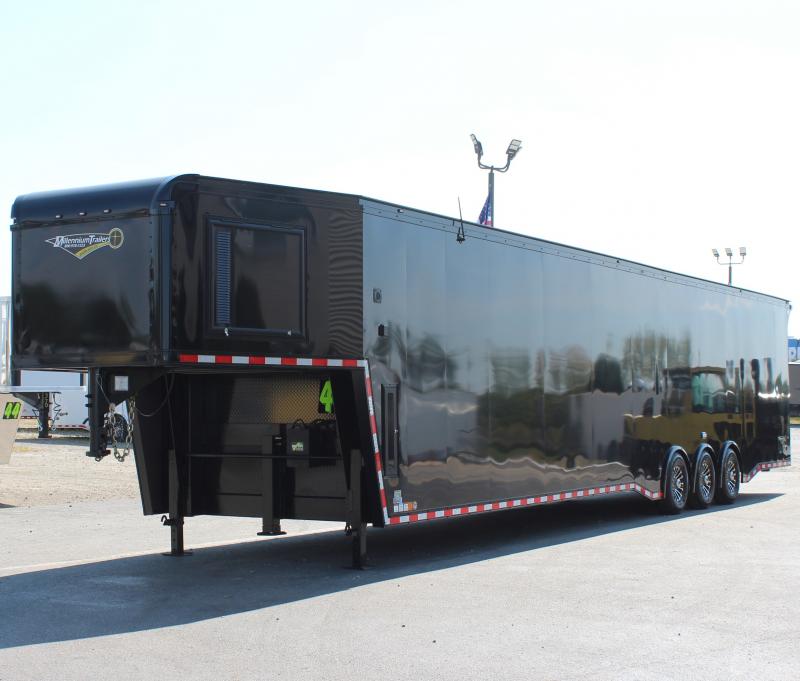 Enclosed Gooseneck Trailer For Sale 2023 48' Edge LOADED 2114