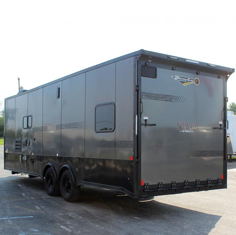 Enclosed Trailer Toy Hauler w/Living Quarters 2024 26' Nomad Sleeps 6