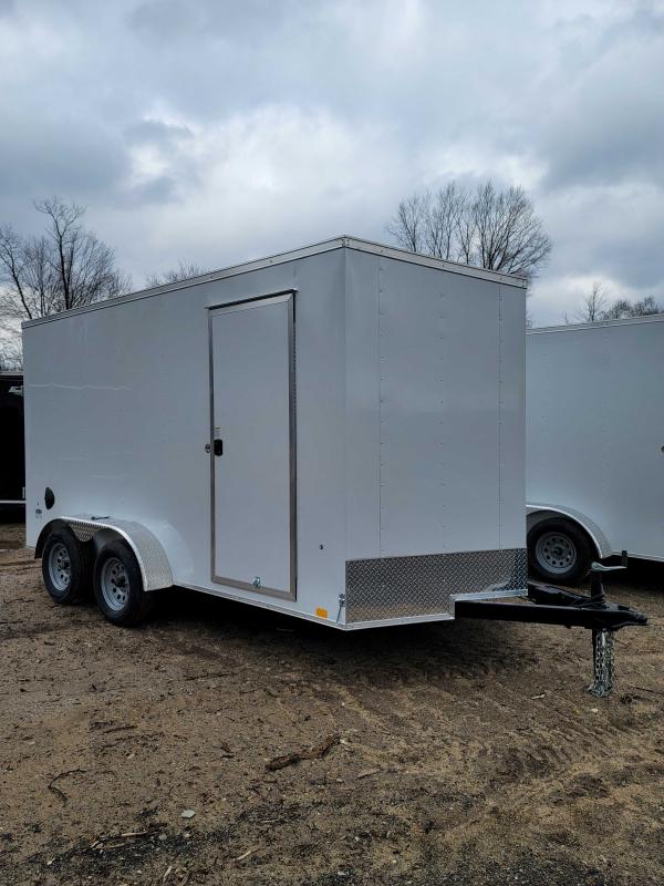 2023 LOOK 7X14 Enclosed Cargo Trailer 7' Mid City Trailers Enclosed