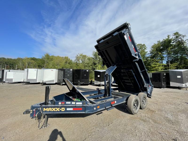 2023 MAXXD 7x14 14K DJX Hydraulic Jack Dump Trailer CM Truck and