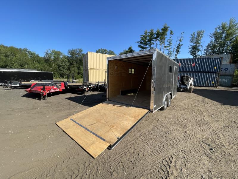 PREOWNED 2020 Quality Cargo 8.5X16 SIDE WINDOWS Cargo / Enclosed Trailer CM Truck and Trailer