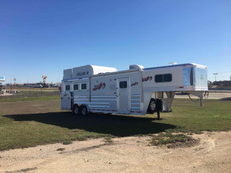 2024 Platinum Coach 3 Horse 10.8 ft Short Wall Side Load Horse Trailers and Living Quarter
