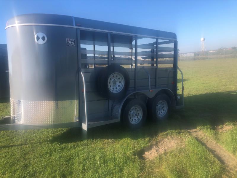 2024 WW 12x6 All Around Bumper Pull Stock Trailer Stock Trailers For