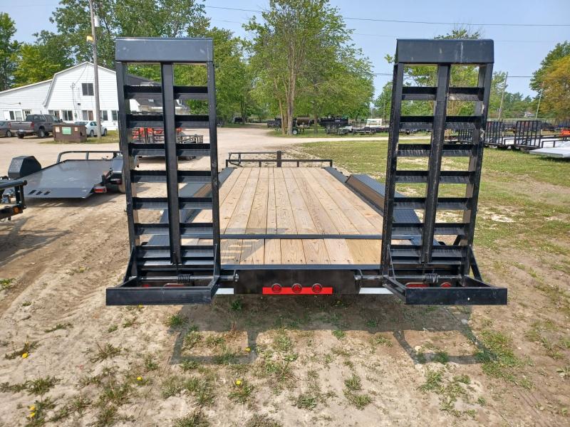 2023 Load Trail 102x22' Tri Axle Equipment Trailer Dump, Equipment