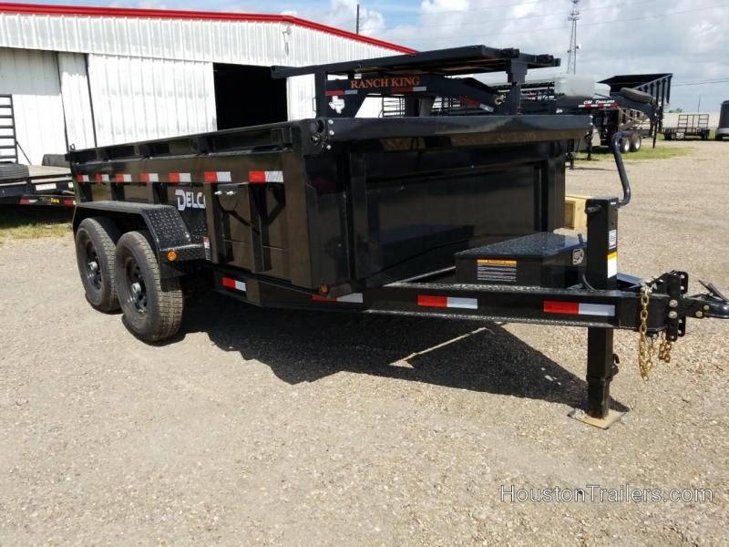 2020 Delco Trailers 12' Dump Trailer DEL81 Houston Trailers in