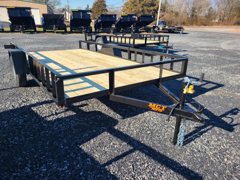 MCT 6'10"x14' Landscape Trailer With Side ramps Harrisburg Trailer