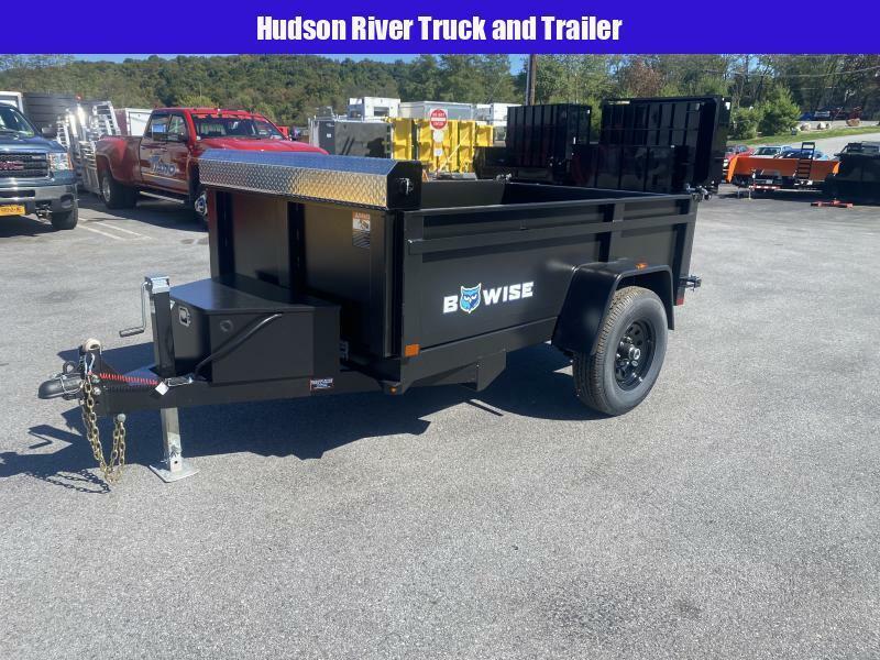 2023 BWISE (2.5 TON) 5x8 Dump Trailer Hudson River Truck and Trailer