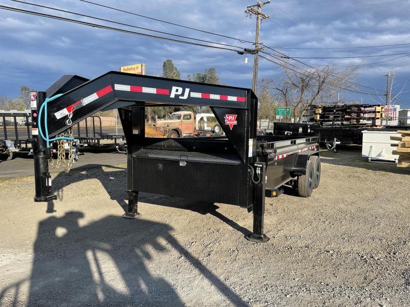 2023 PJ Trailers 7x14 DL Trailer w/ Hydraulic Jacks Trailers for Sale