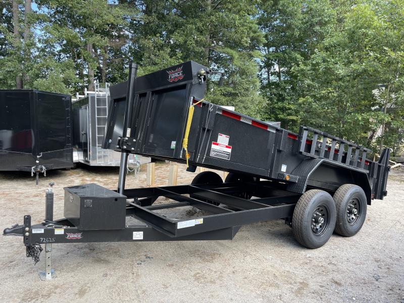 2024 Force 7x14 14k fully loaded HD Dump Trailer/ Ramps & tarp