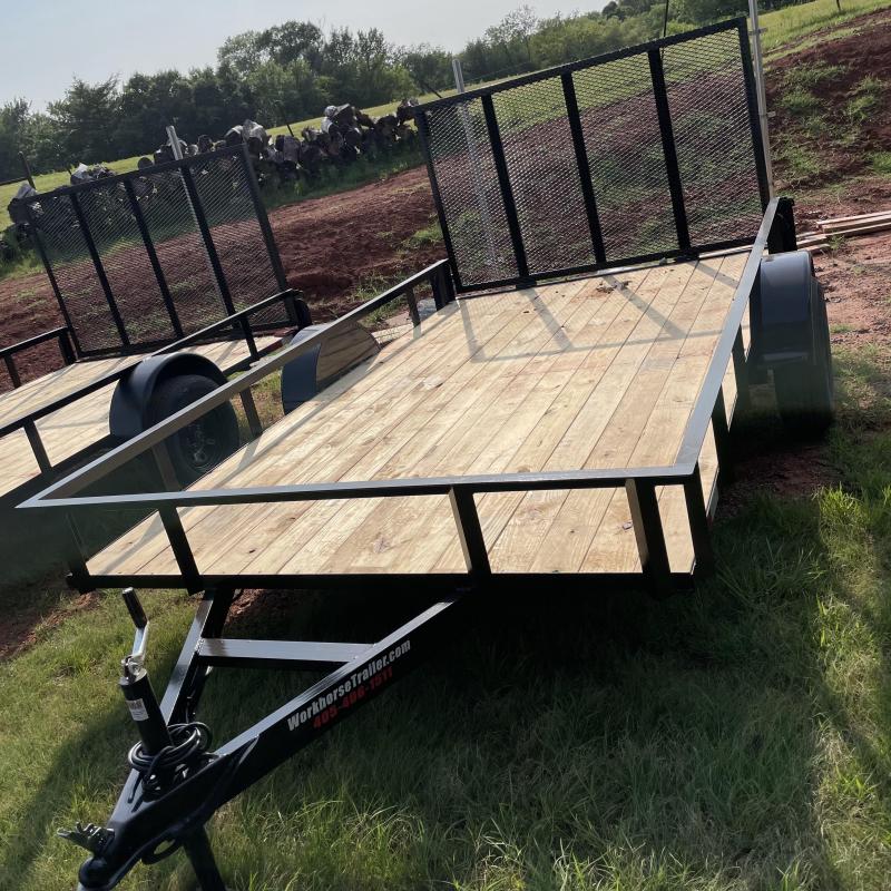 2021 Workhorse Trailers 82x12 SA Utility Trailer
