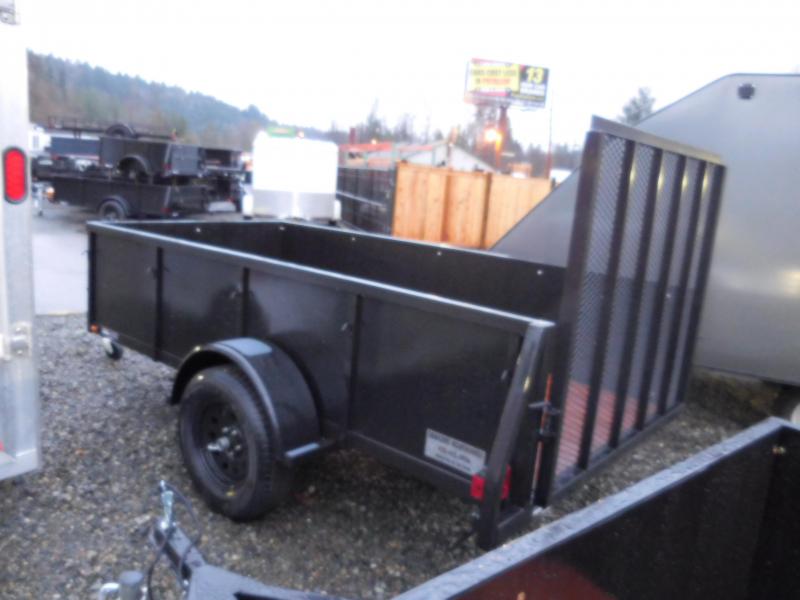 2017 Iron Eagle Voyager 5x10 Landscape Ramp Utility Trailer Trailers NW Horse Trailers