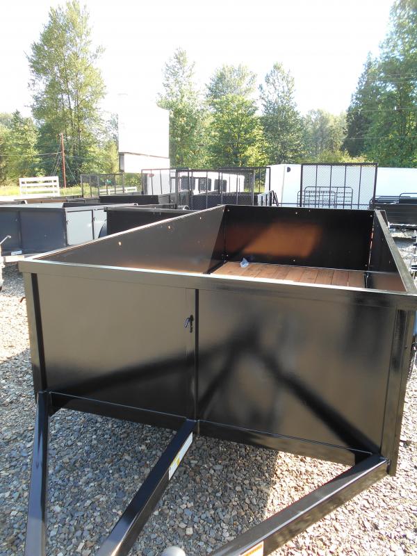 2014 Iron Eagle Voyager 5x10 Standard Swing Gate Utility Trailer Trailers NW Horse Trailers