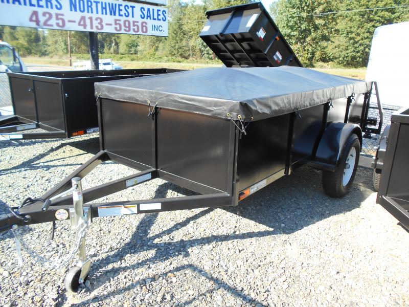 2014 Iron Eagle Voyager 5x10 Standard Swing Gate Utility Trailer Trailers NW Horse Trailers