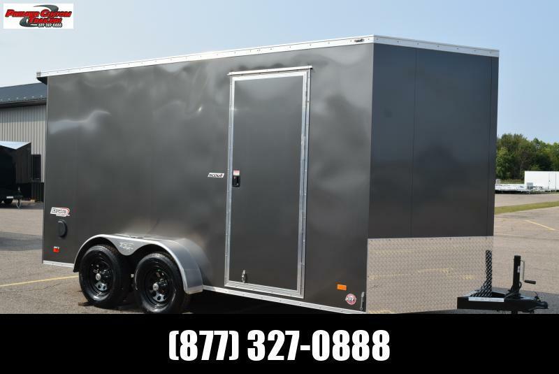 BRAVO 7x14 SCOUT ENCLOSED CARGO TRAILER Custom Enclosed and Open Trailers
