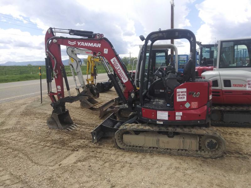 2021 Yanmar SV40 Excavators / Mini Excavators Rocky Mountain